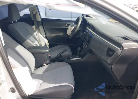 2015 Toyota Corolla L from USA, damaged, VIN 2T1BURHE1FC403727